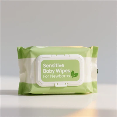 Чувствительные детские салфетки для новорожденных